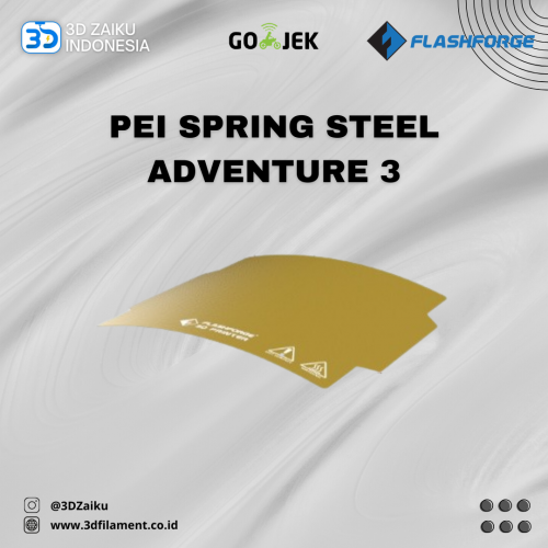 Original Flashforge Adventurer 3 PEI Spring Steel Removable Sheet